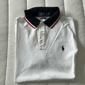 Men’s Ralph Lauren red white & blue polo